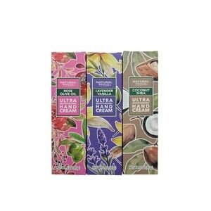 Natural Breeze Ultra Moisturizing Hand Cream Coconut, Rose Olive Oil, Lavender